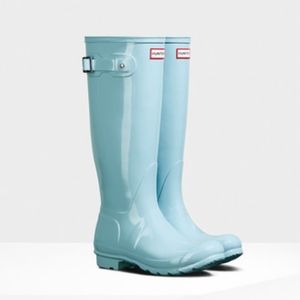 Pale Mint NWT Hunter boots